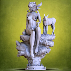 Blanche Neige – Sculpture Fan Art Érotique en Résine N°01