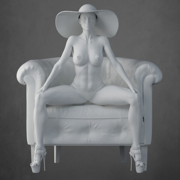 FASHION GIRL ASSISE CANAPÉ 01