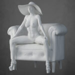 FASHION GIRL ASSISE CANAPÉ 01