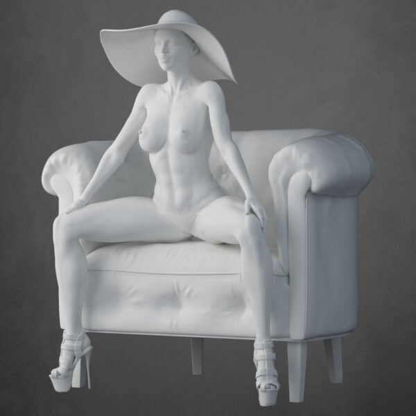 FASHION GIRL ASSISE CANAPÉ 01