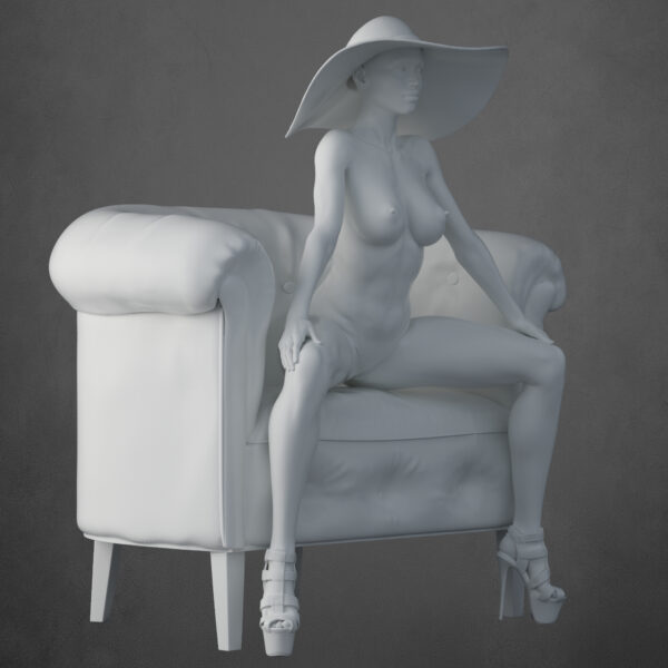 FASHION GIRL ASSISE CANAPÉ 01