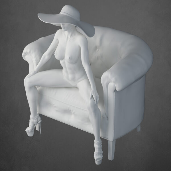 FASHION GIRL ASSISE CANAPÉ 01