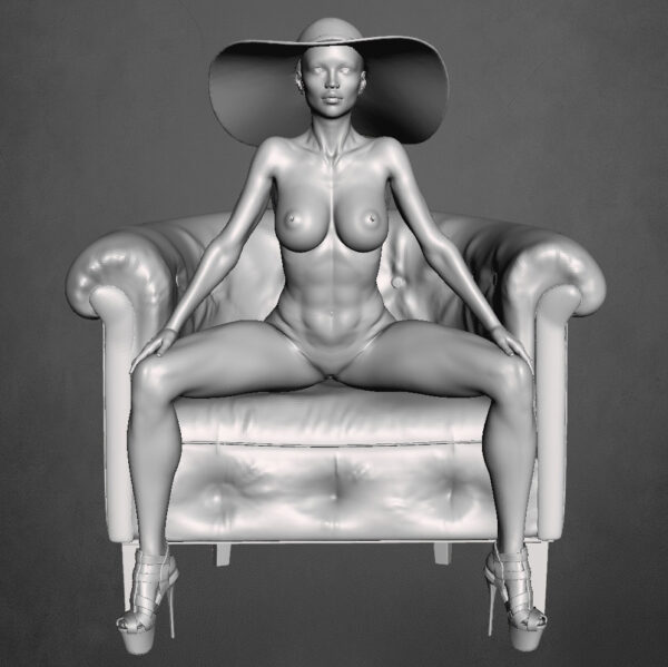 FASHION GIRL ASSISE CANAPÉ 01