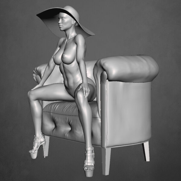 FASHION GIRL ASSISE CANAPÉ 01