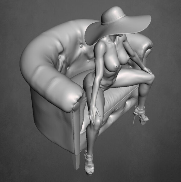 FASHION GIRL ASSISE CANAPÉ 01