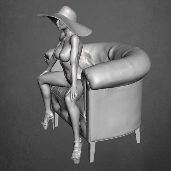 FASHION GIRL ASSISE CANAPÉ 01